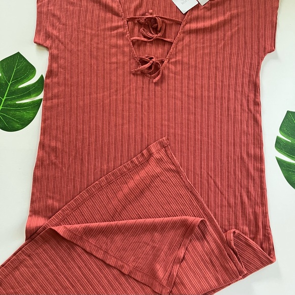 🌺Roxy Summer Pink Wave Dress🌺 - Picture 2 of 9